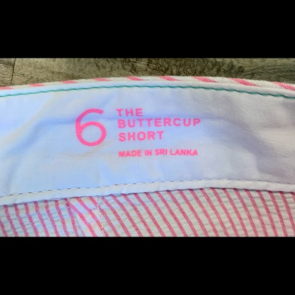 Lilly Pulitzer Seersucker Buttercup Shorts — Size 6 — NWT - Picture 3 of 6
